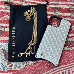 Bandolier Shiela iPhone 12 Max Pro case w/ chain